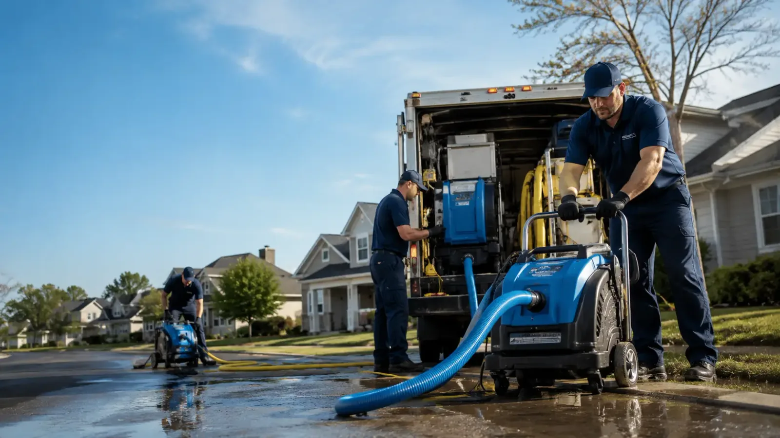 Flood Damage Cleanup in Hilltop, WV